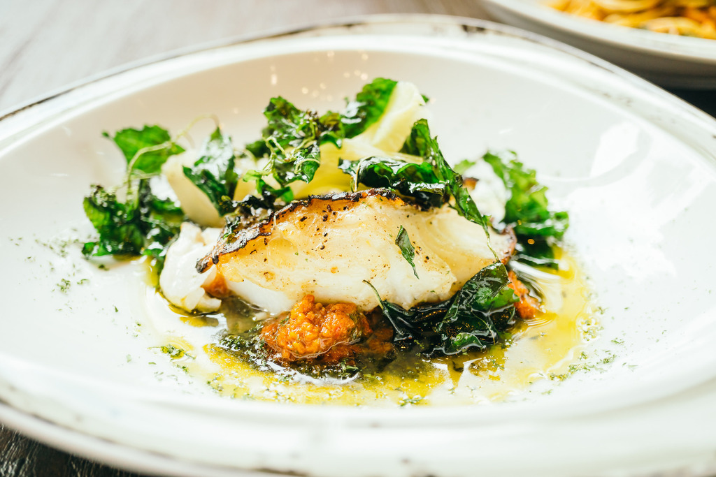 Γριβάδι με σπανάκι