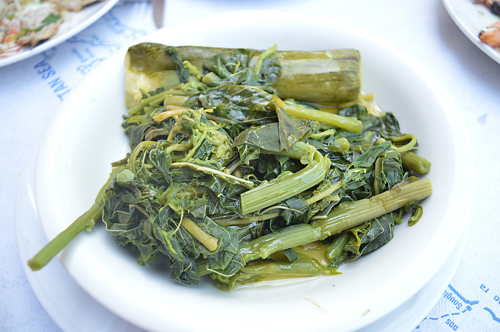 Στίφνος και βλίτα με κολοκυθάκια